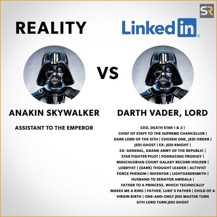Profily Darth Vadera